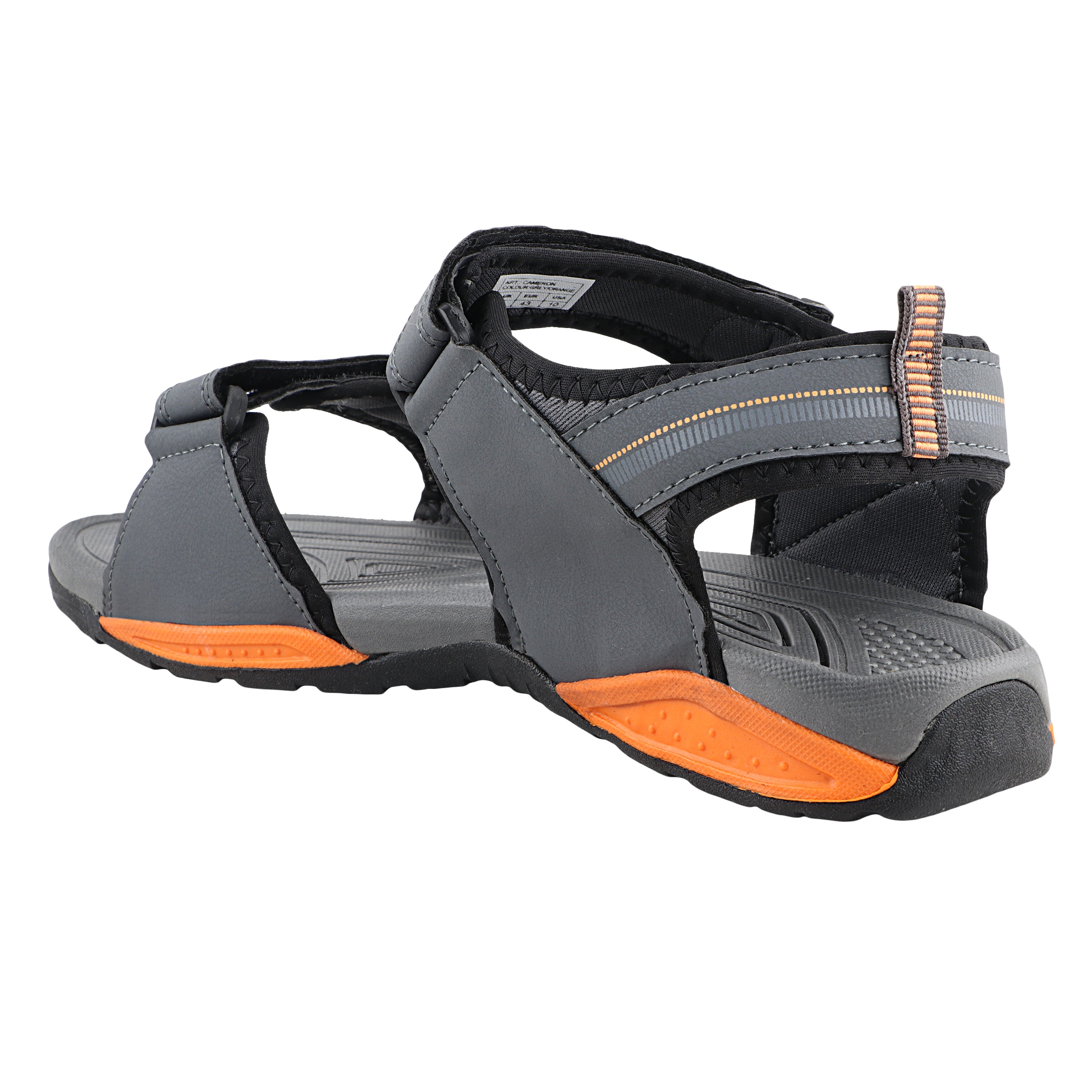 FUEL CAMRON SANDAL FOR MEN'S (GREY/ORANGE)