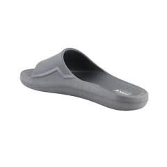 Fuel Swift Grey Comfort Slides with Textured EVA Sole, Anti-Slip Slip-On Slippers