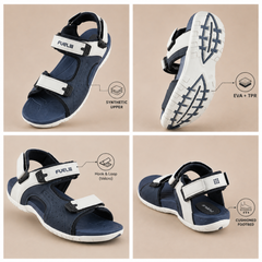 FUEL 2112-02 Men’s Outdoor Comfortable Daily Wear Sports Sandals (Blue)
