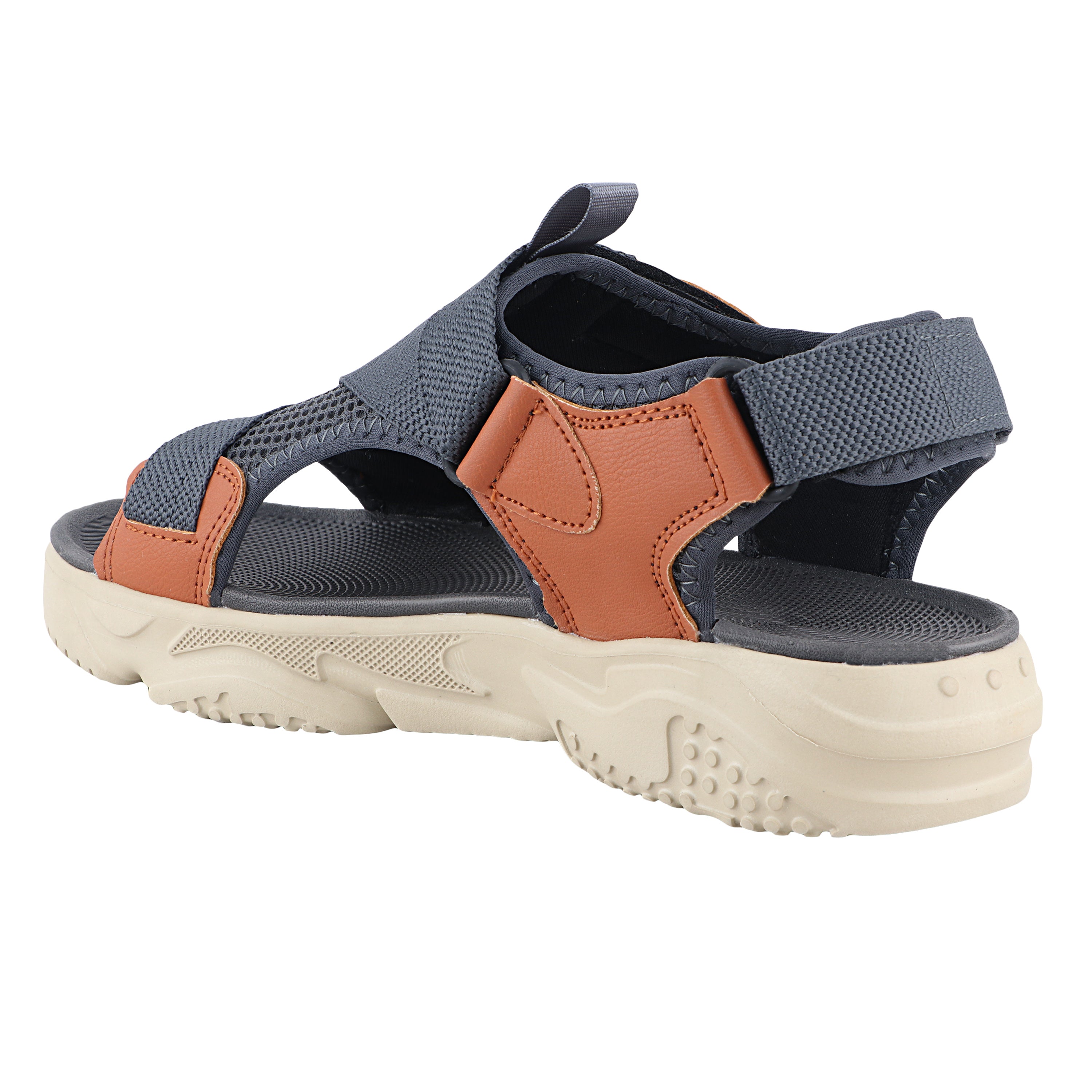 FUEL GABBRO SANDALS FOR MEN'S (GREY-TAN)