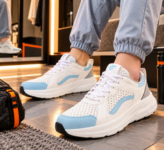 FUEL Nava-03 Comfortable & Light weight Trendy Sports Shoes for Men (Blue-White)