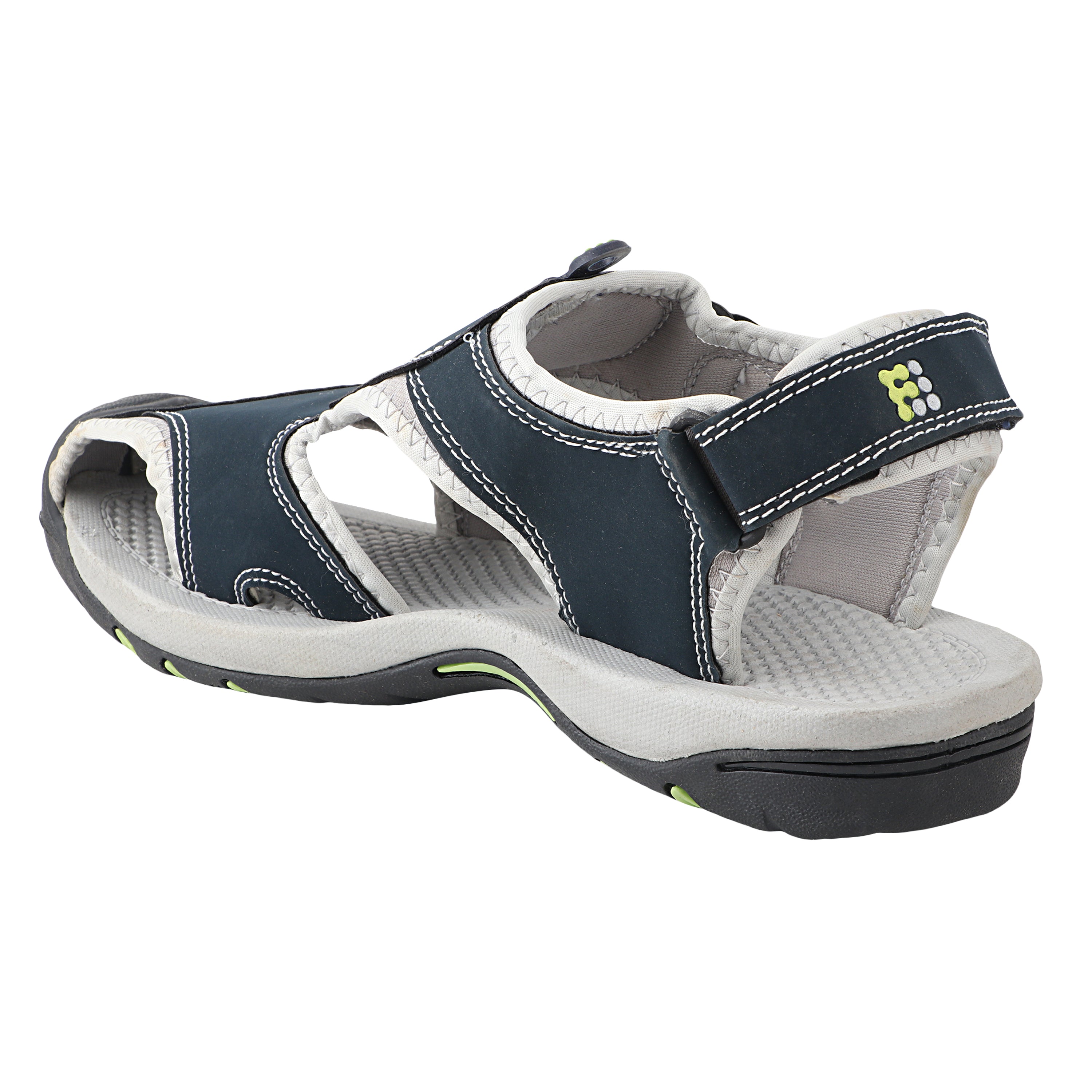 Fuel Soldier-04 Fisherman Sandals for Men (Navy-Grey)