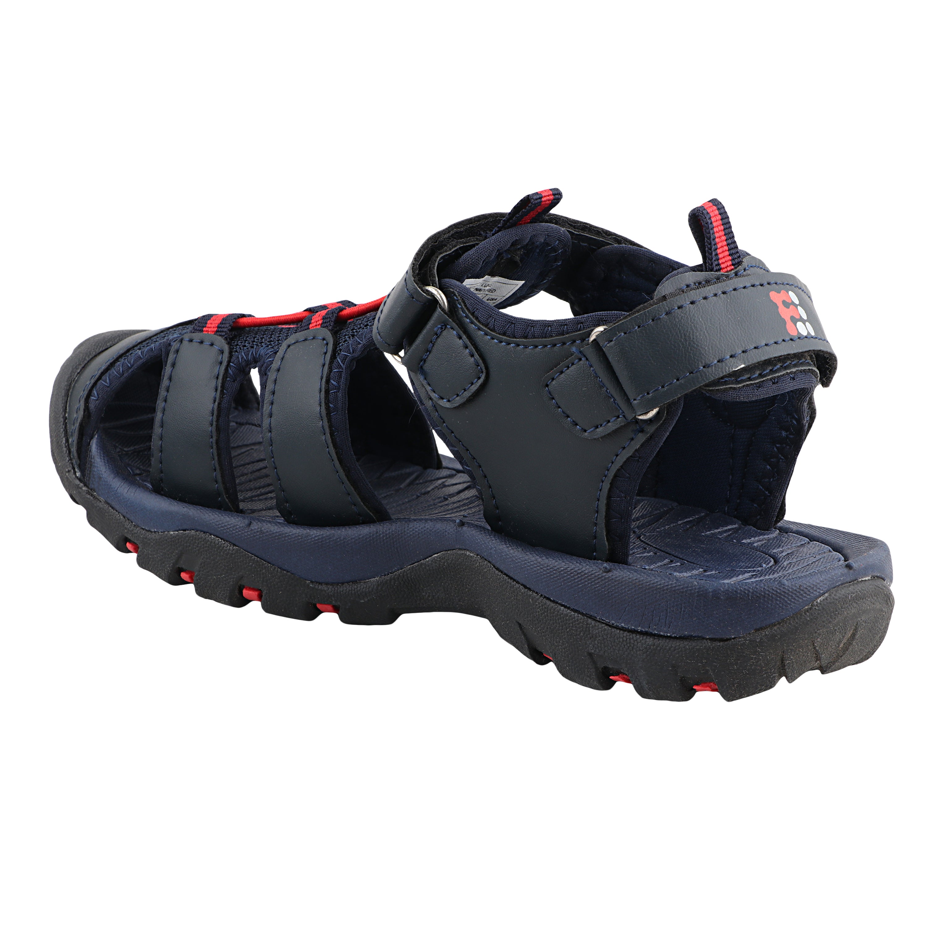 Fuel Luke Sandal For Boy's (Navy/Red)