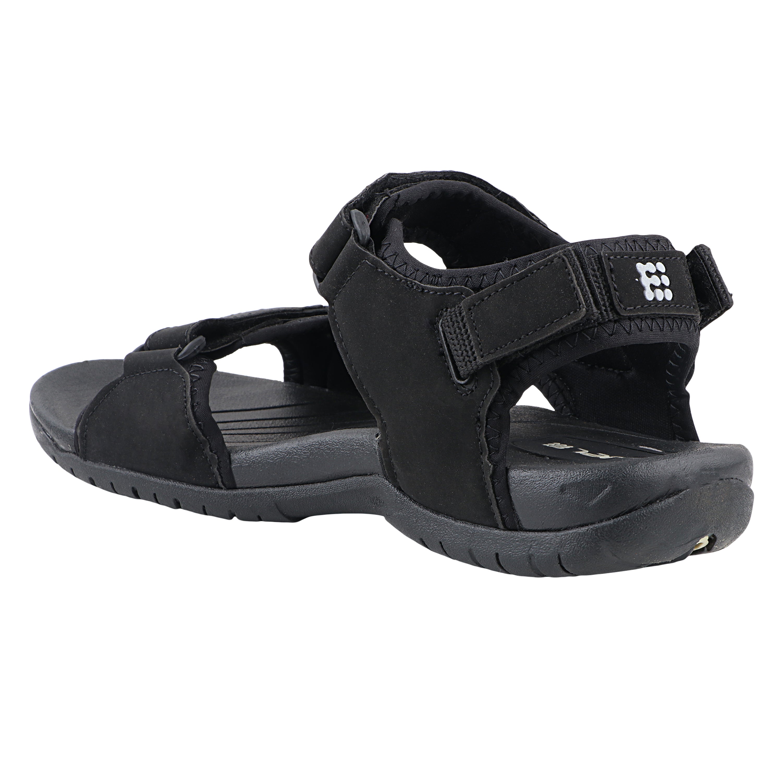 Fuel 2112-07 Sandal For Man ( Black & Sliver)