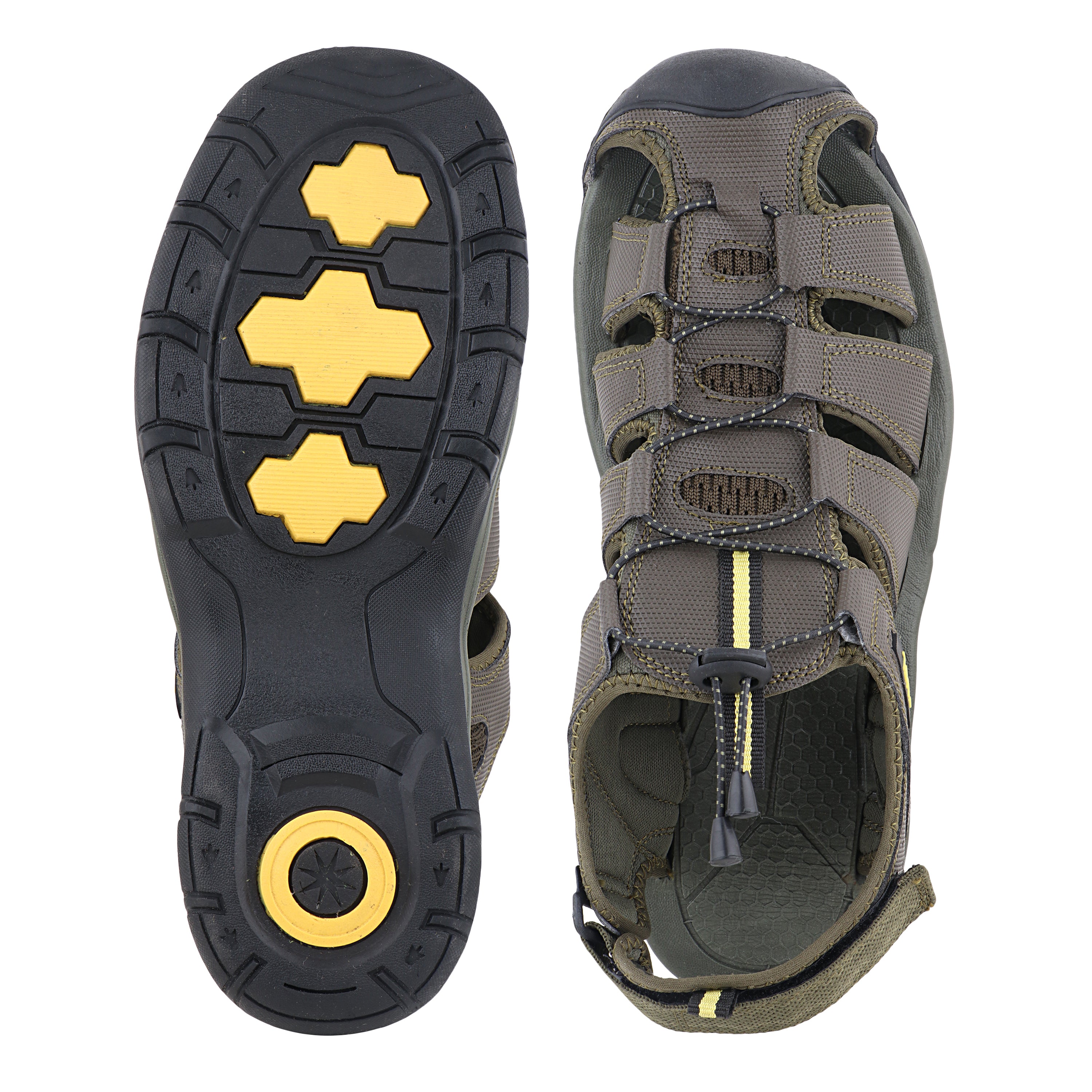 Fuel Comando Men's Lightweight & Comfortable Sandals – Daily Wear Slip-Resistant Footwear