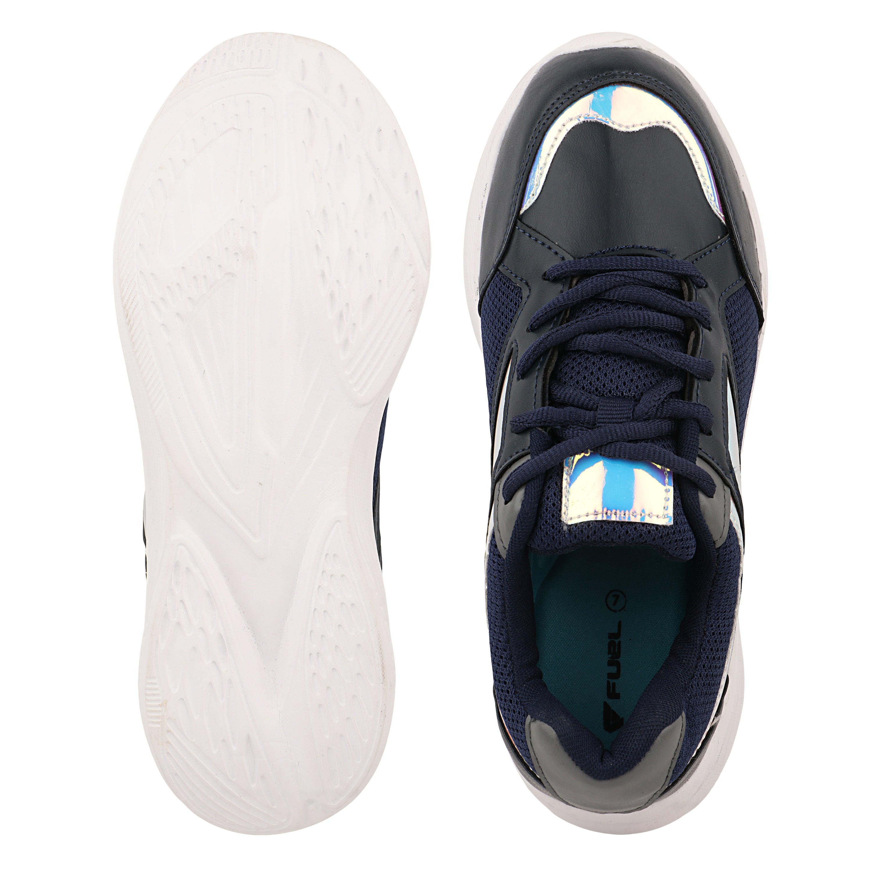 FUEL Nova Performance Max Comfortable & Breathable Sports Shoes for Women (Navy)