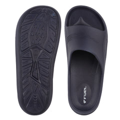 FUEL Cloud Cushioned Footbed and Lightweight Slip-On Design with Anti-Slip Sole for Men's (Navy)