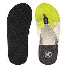 FUEL Trenzo Comfortable Slip-On Slippers with Cushioned Insole & Flexible Sole for Men's (Green)