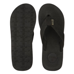 FUEL FMS-01 Comfortable with Flexible EVA Sole for Daily Comfort Slipper for Men's (Black)