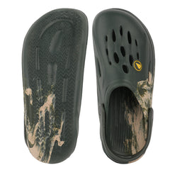 FUEL Oxygen Cushioned Comfort and Lightweight Slip-On with Anti-Slip Sole Clogs for Men's (Olive)