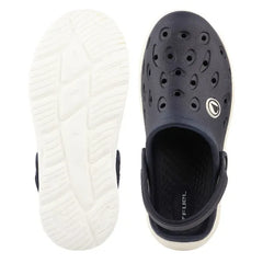 FUEL XO-Rova Clogs for Men – Lightweight & Comfortable EVA Clogs with Cushioned Footbed, Slip-On Design and Durable Sole for Everyday Wear, (Navy)