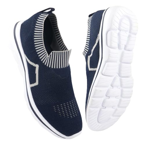 FUEL BINGO Walking  Shoes for Men (NAVY)