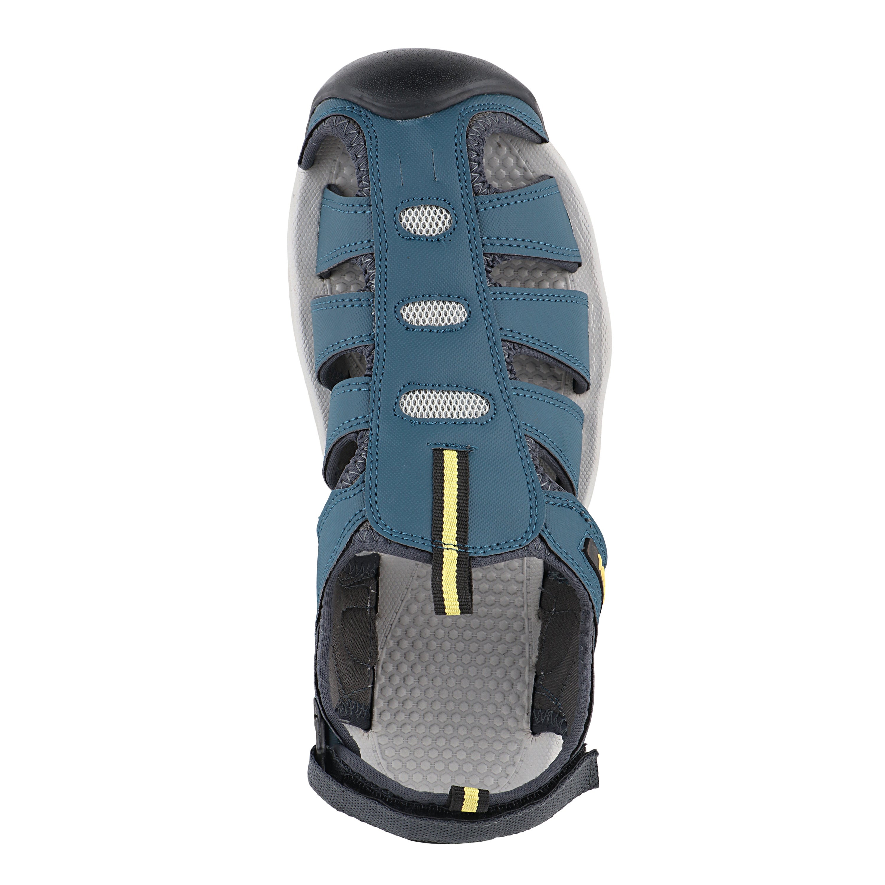 Fuel Soldier-11 Sandal For Men's (Navy/Yellow)