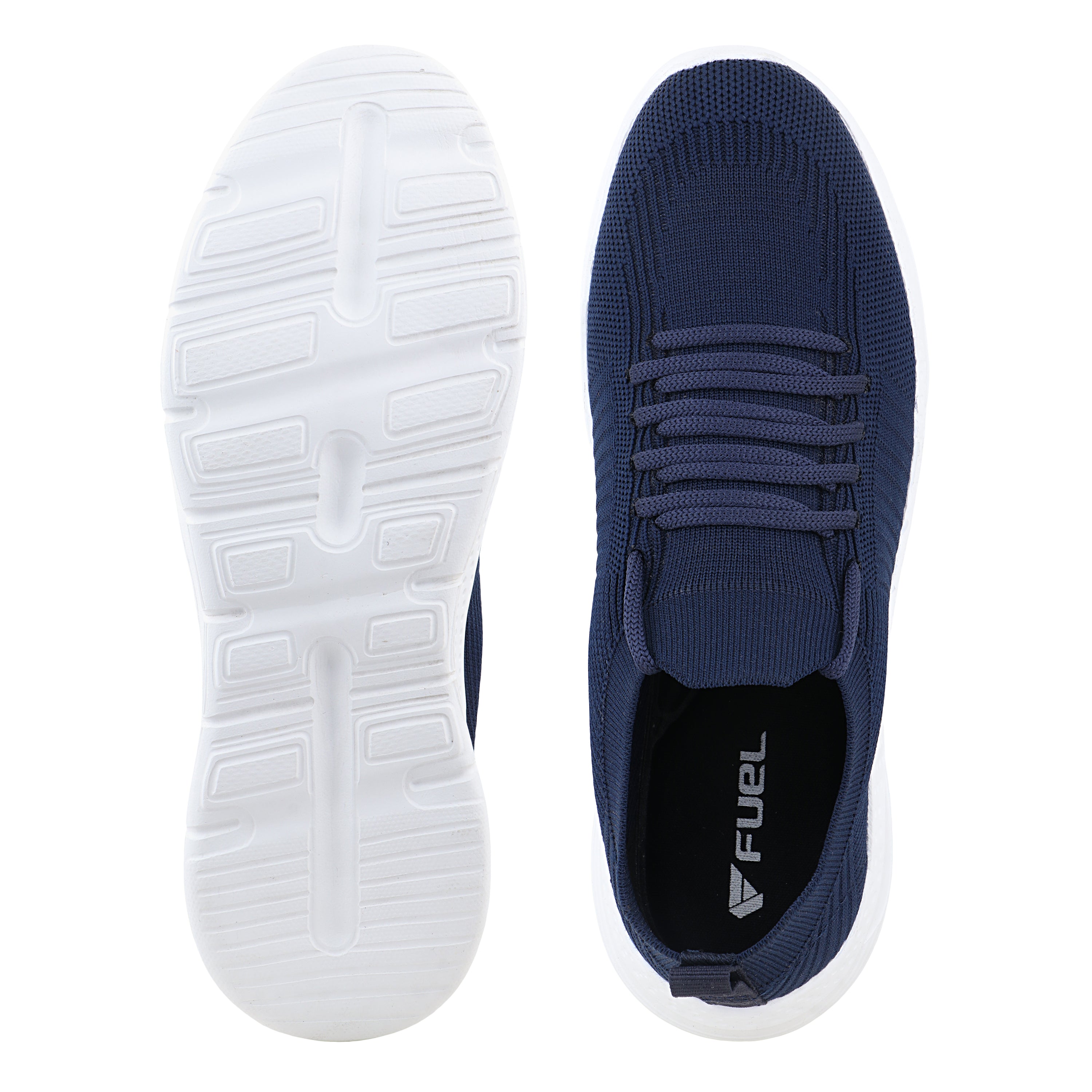 FUEL Maria Comfortable and Light-weight Lace up Sports Shoes for Running and Daywear