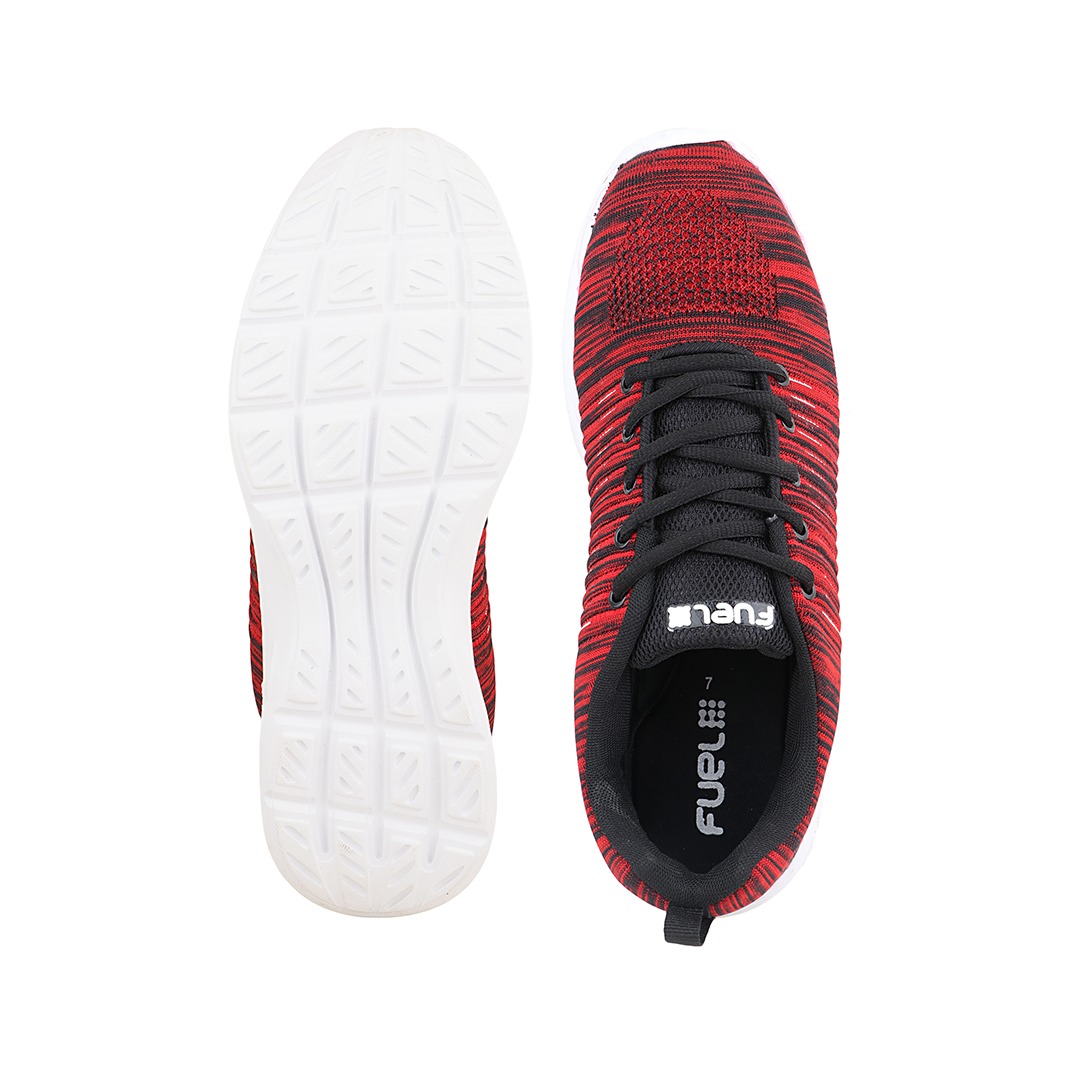 FUEL Rocky comfortable and light-weight Sports Shoes for Men (Red)