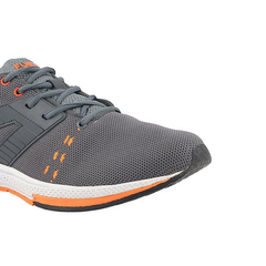 Fuel Crown Sport Shoes For Men's (GREY/ ORANGE)