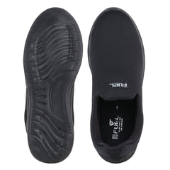 FUEL Wonder Breathable Running Shoes for Men – Ultra Comfort Fit (Black)