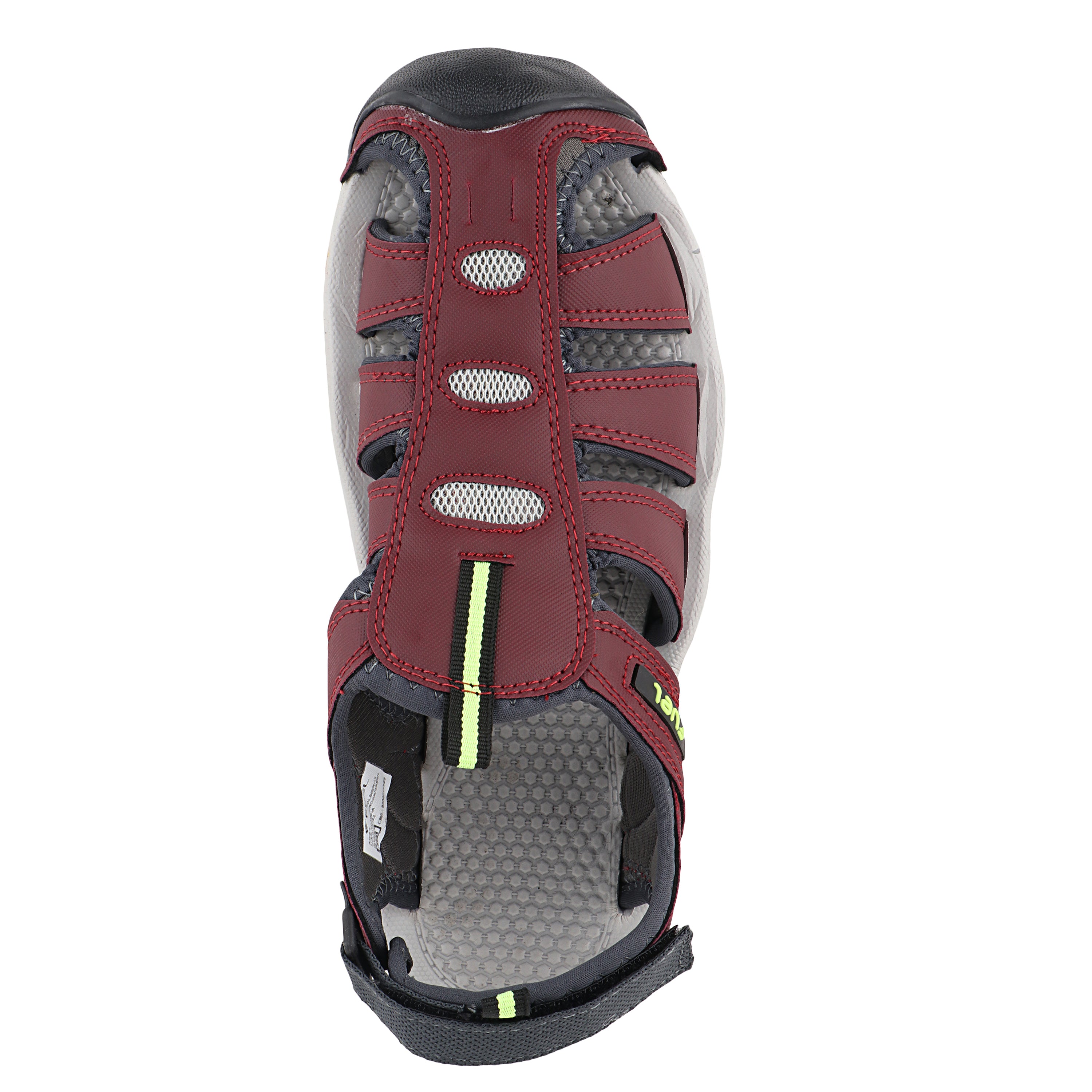 Fuel Soldier-11 Sandal For Men's (Maroon/Green)