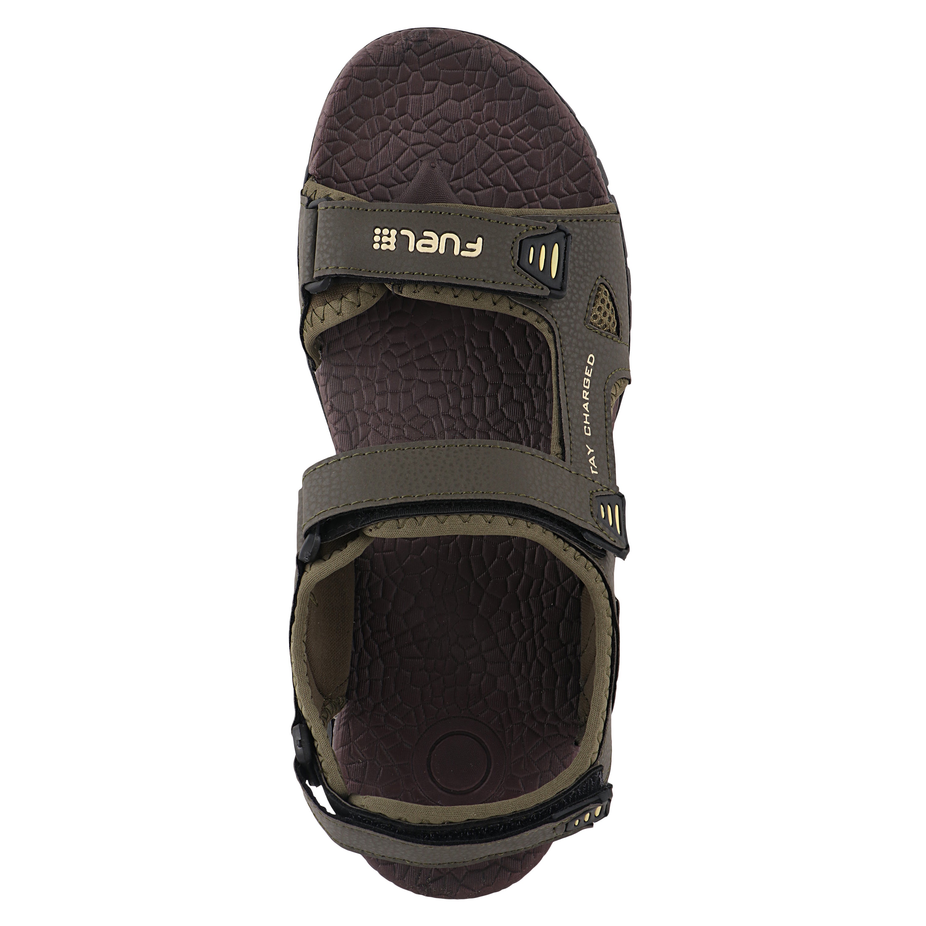 Fuel Rambo-04 sandal for Men  (OLIVE & BEIGE )