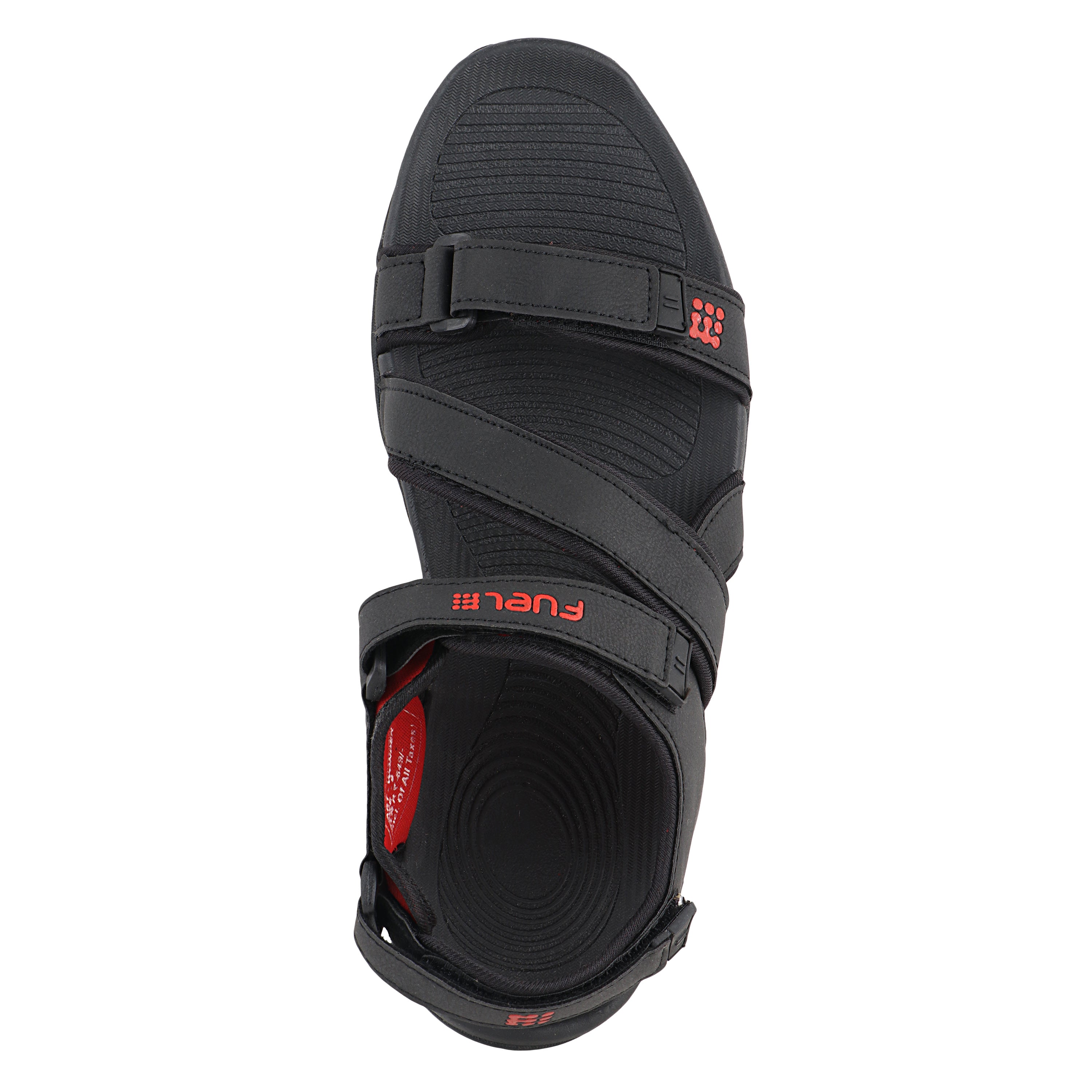 FUEL WANDER SANDAL FOR MEN'S (RED/BLACK)