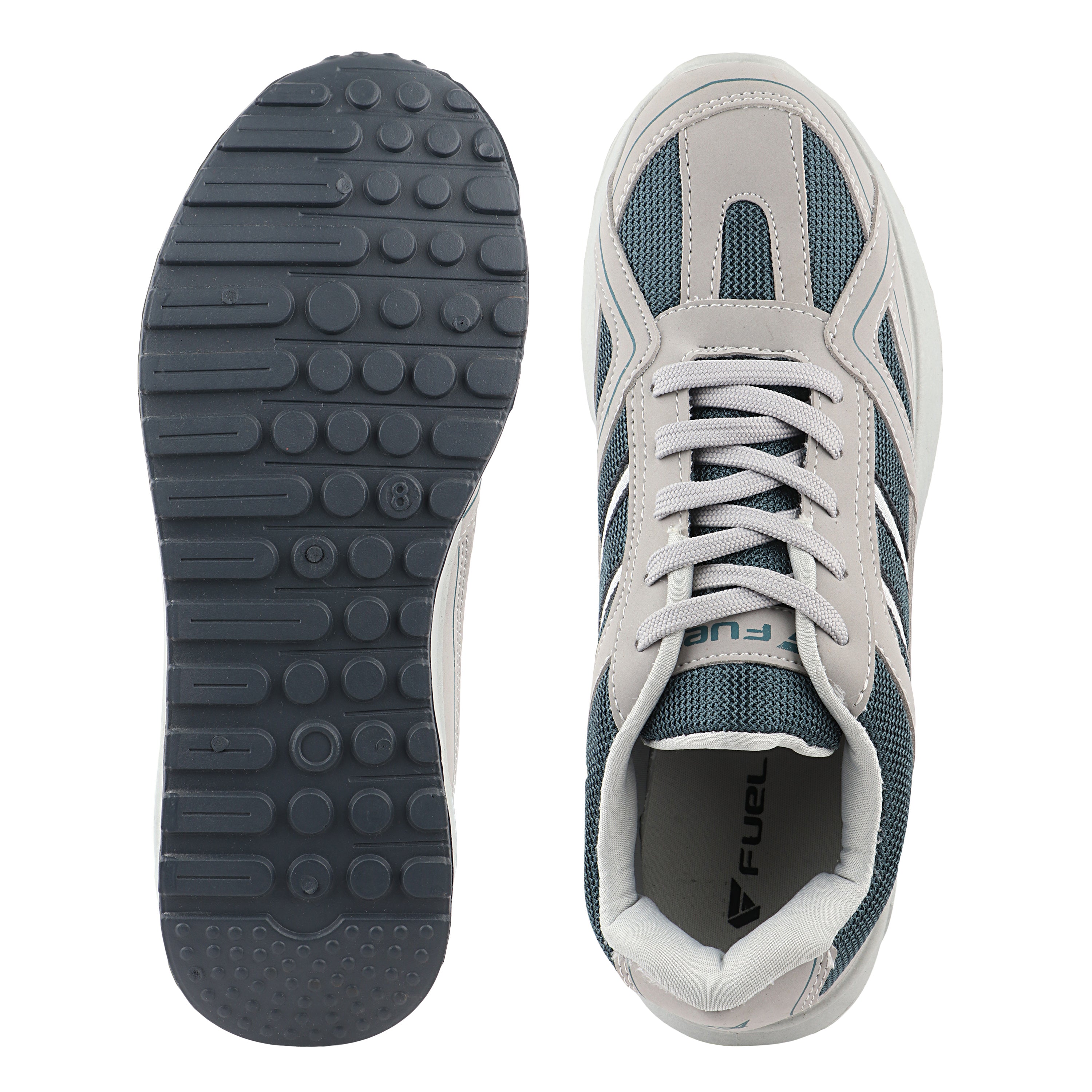 FUEL Stryker Lightweight & Durable with Stylish Corduroy Cushioned Comfort Durable PVC Sole for Men's (Ombre Blue)
