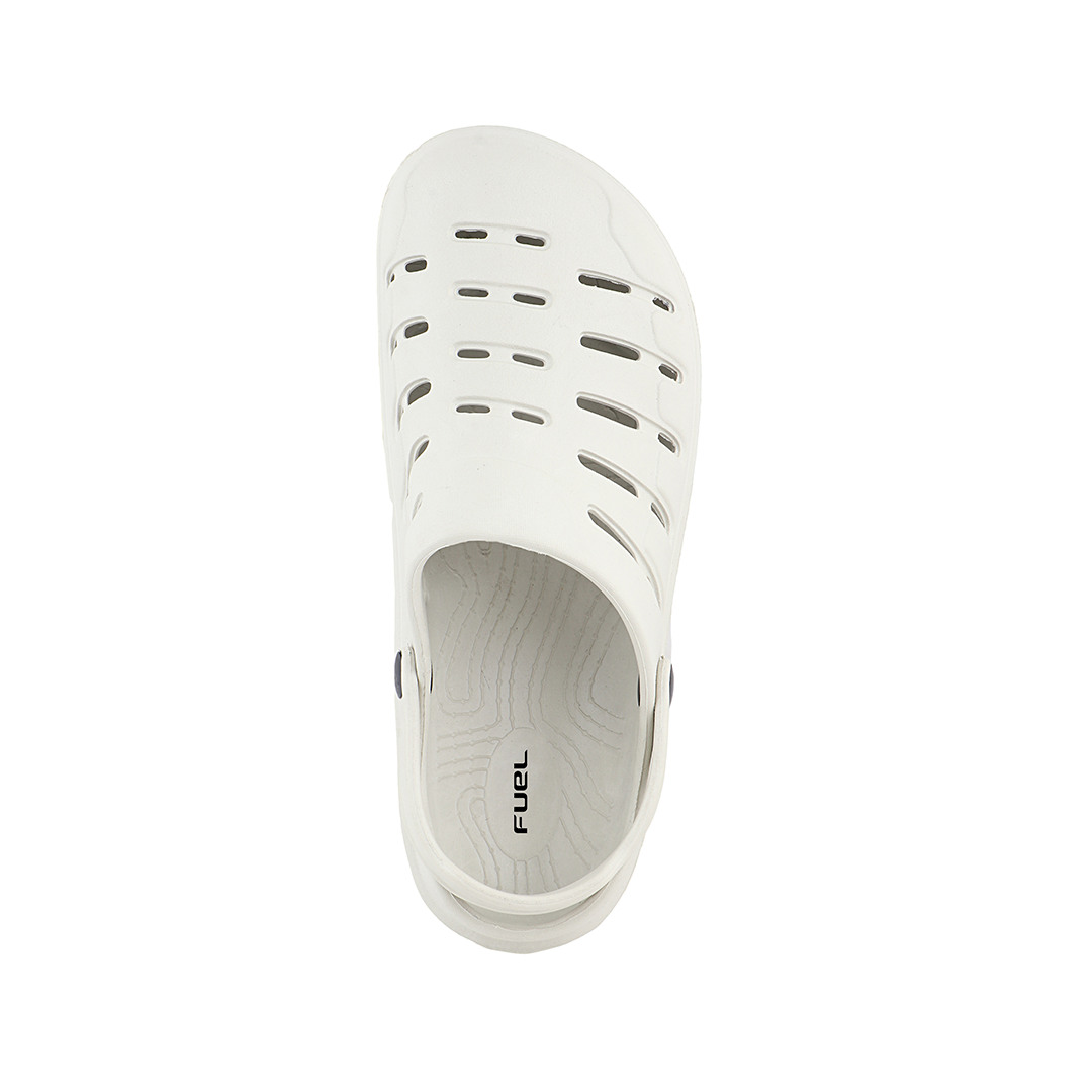 FUEL Adventure Clogs Slipper For Men's and Women's (white)