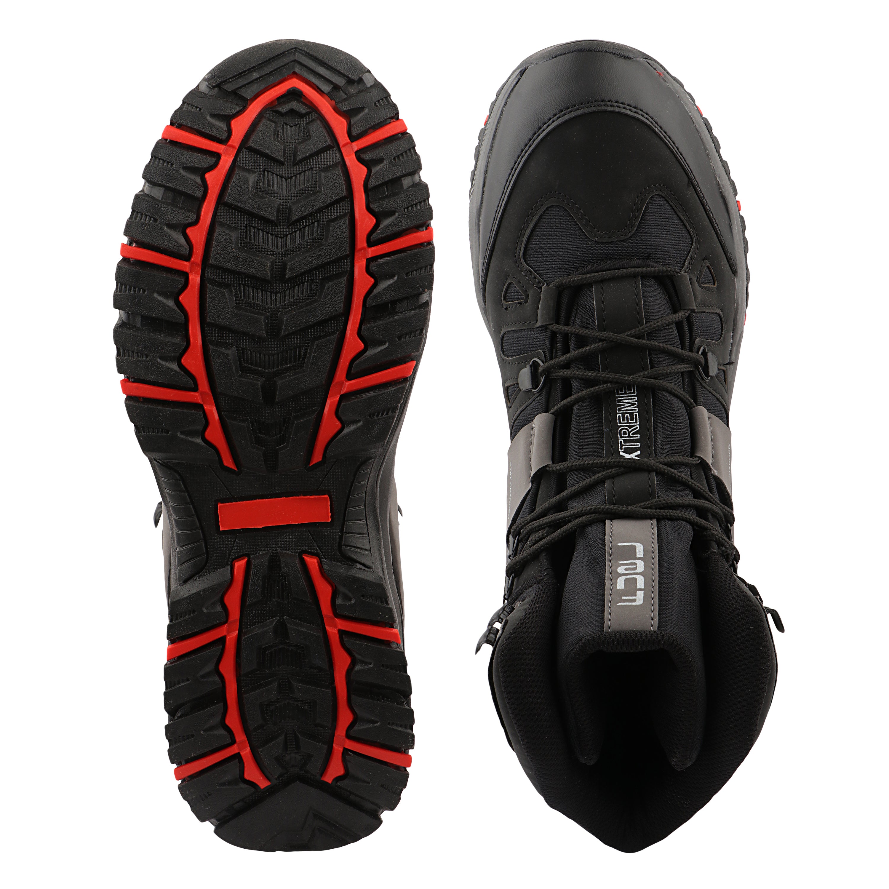 FUEL Force Lightweight & Comfort Shock-Absorbing Sole of Secure Lace-Up Fit Shoes for Men's (Black)