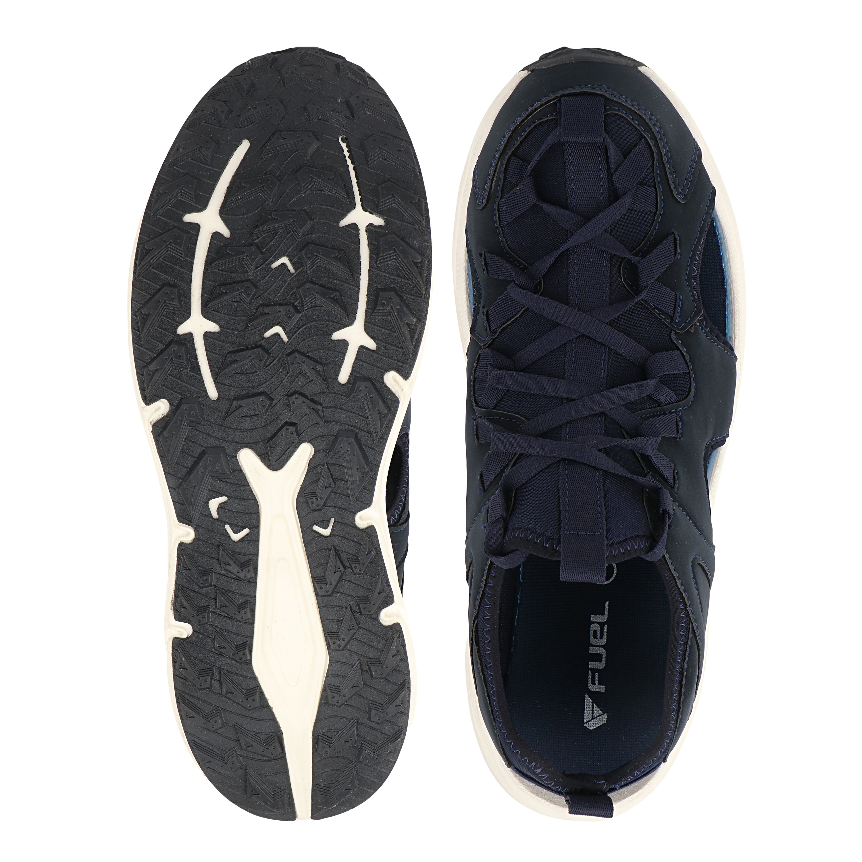 FUEL Crosspro Lightweight & Comfort Secure Fit Sports & Travel Fisherman Sandal for Men (Navy)
