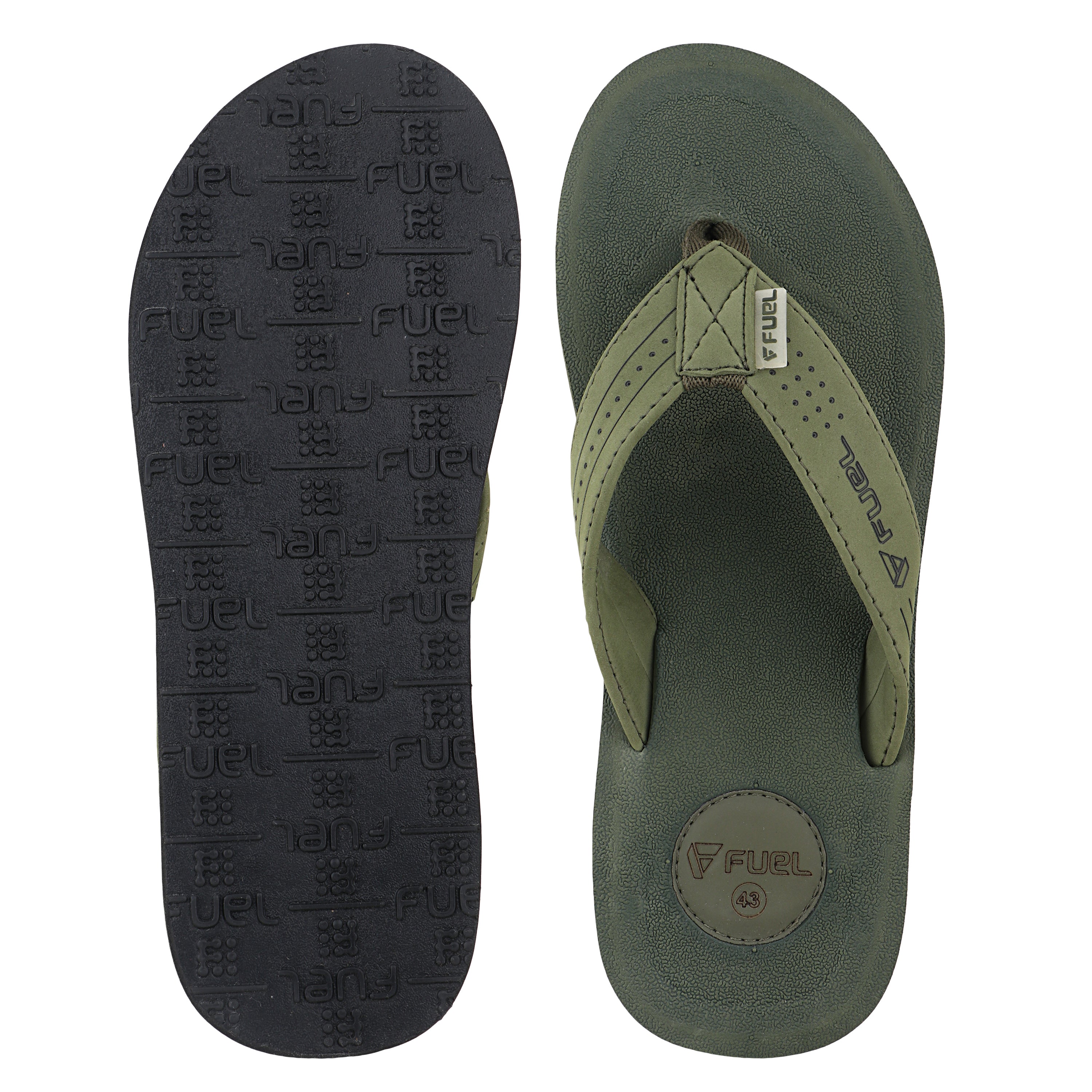 FUEL Men's Slippers, Flip Flops For Men (FMS-01)