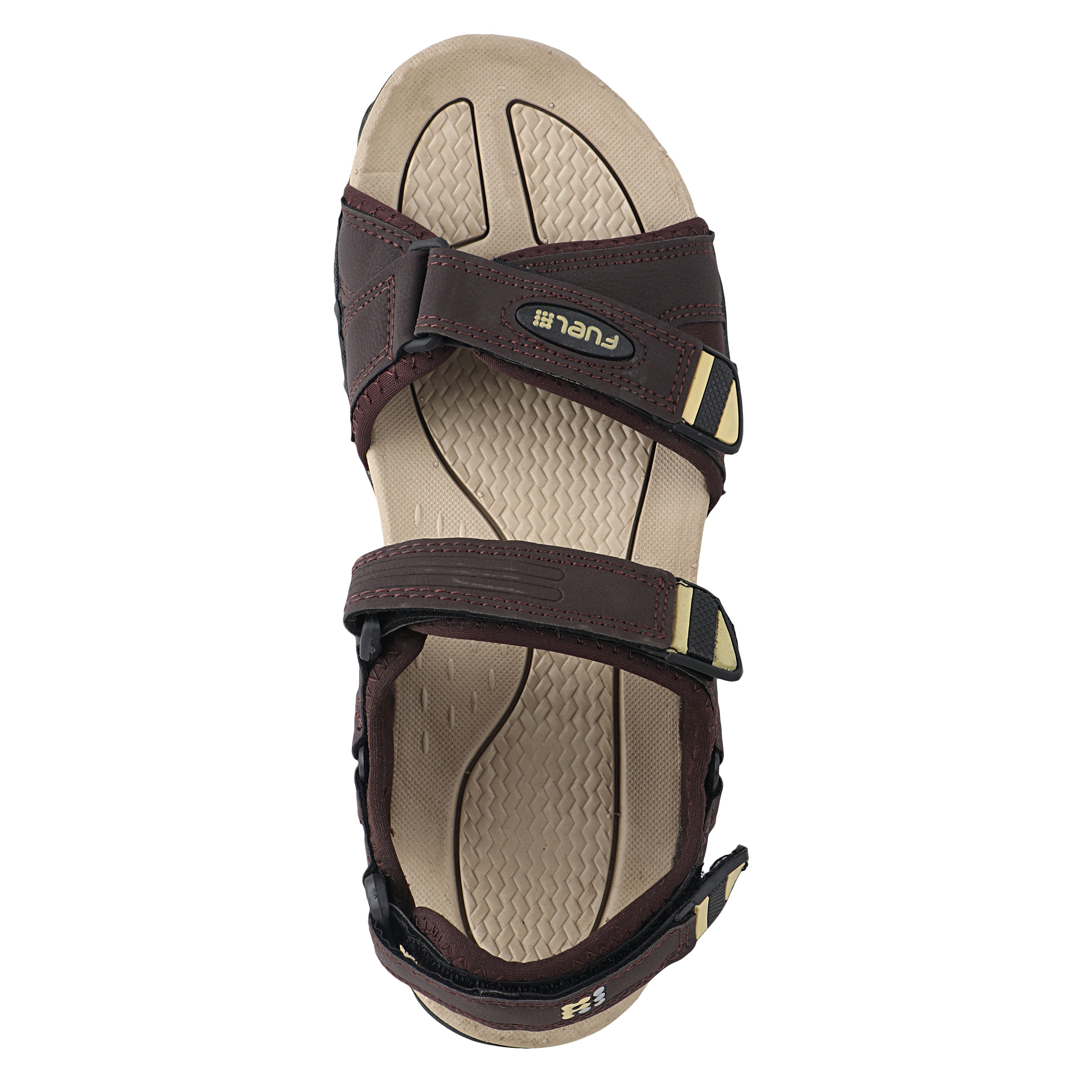 FUEL ADAM SANDALS FOR MEN'S (BROWN-BRIGE)