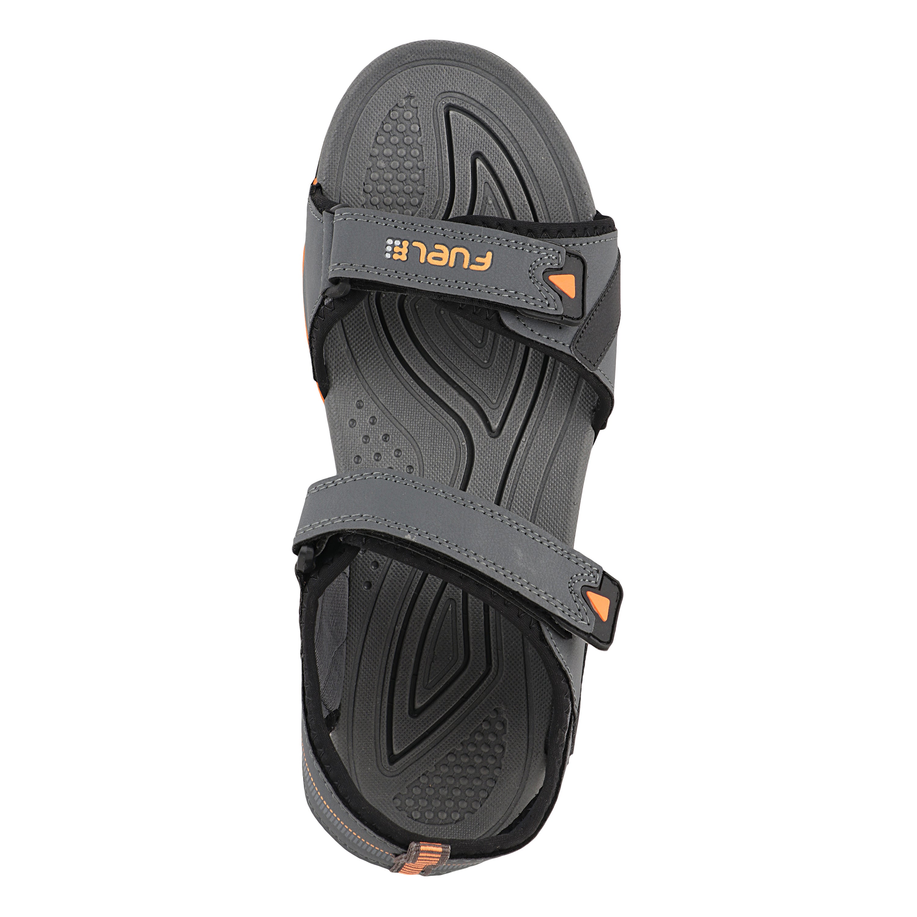 FUEL CAMRON SANDAL FOR MEN'S (GREY/ORANGE)