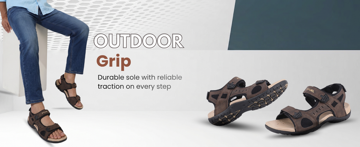 FUEL 2112-04 Casual Sports Sandal For Man (Brown)