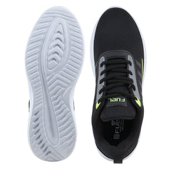 FUEL Boss Comfortable and light-weight Sports Shoes For Men (Black)