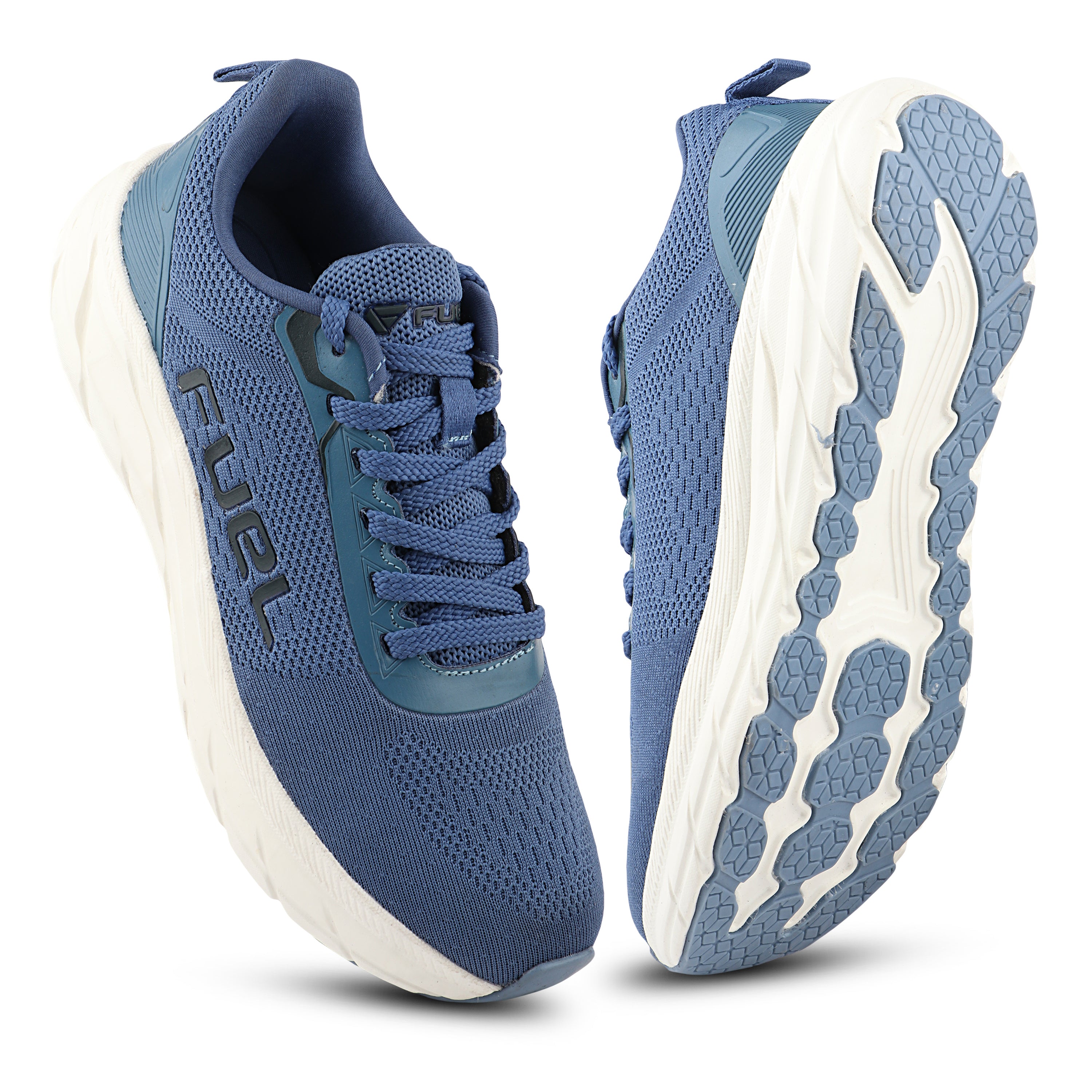 FUEL Phantom Running & Walking with Cushioned Comfort and Durable Sole for Men's (Blue)