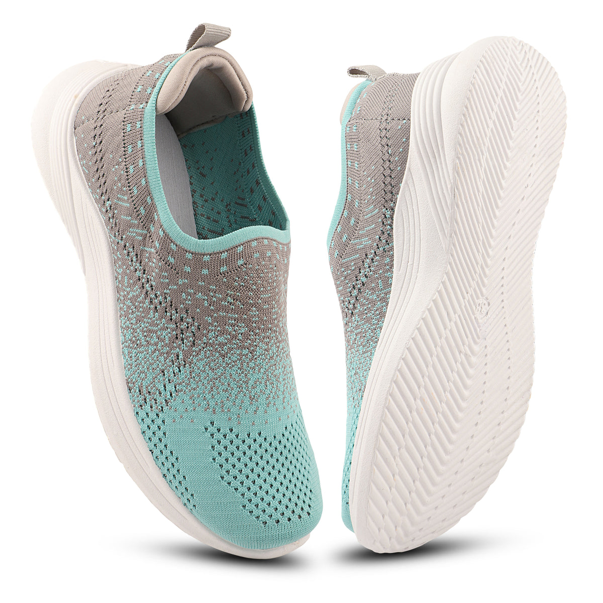 FUEL Nayasa-01 Comfortable Daily Wear Shoes for Women (S Green)