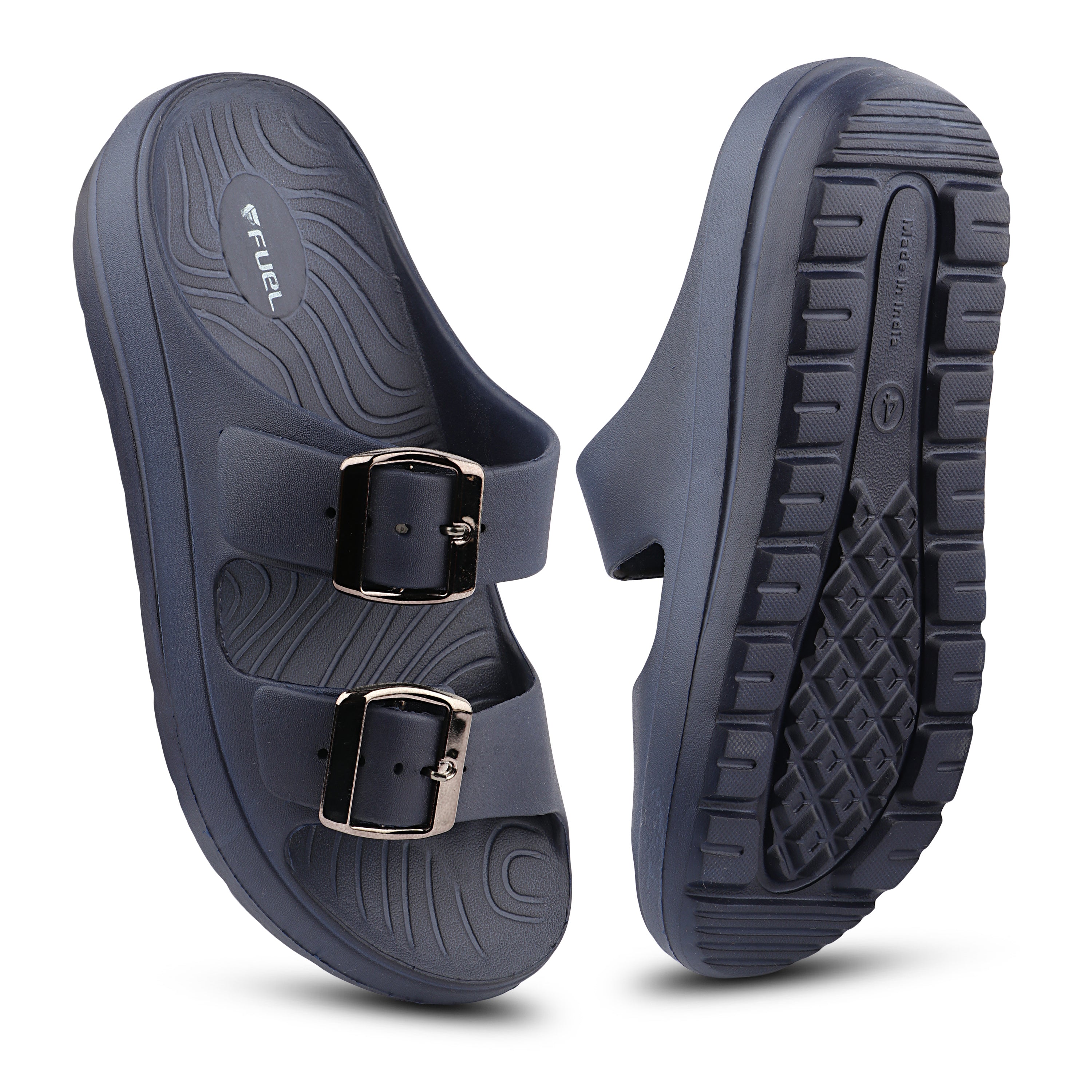 FUEL Florida Lightweight and Comfortable with Soft Cushioned Footbed & Slip-On Design for Women's (Navy)