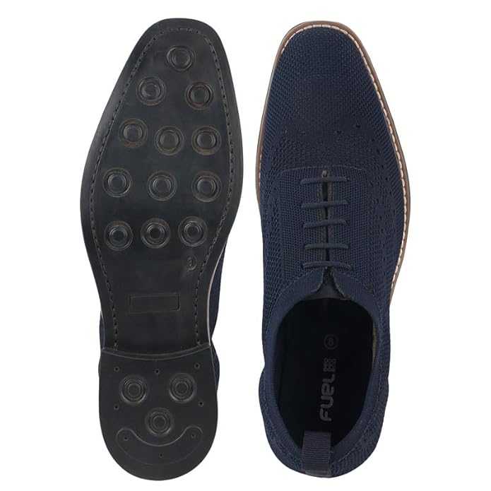 Fuel Berlin Formal Shoes For Men's (Navy-Blue)