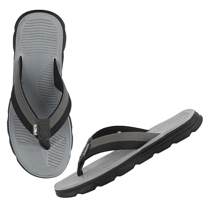 FUEL Marshal Slippers For Men Outdoor (Black/Grey)