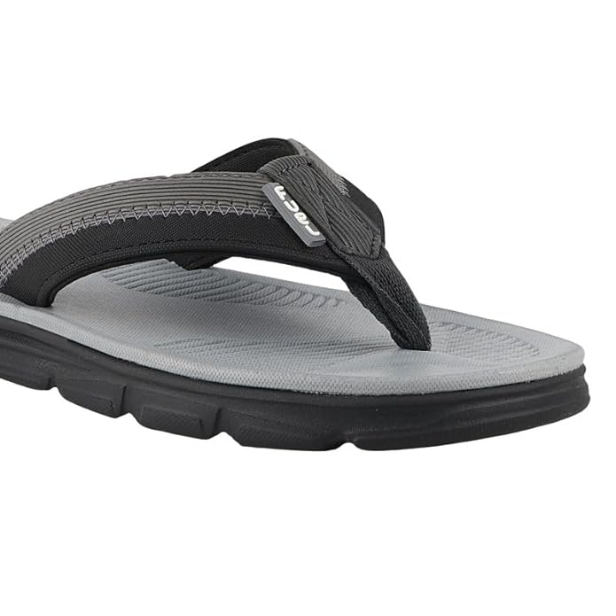 FUEL Marshal Slippers For Men Outdoor (Black/Grey)