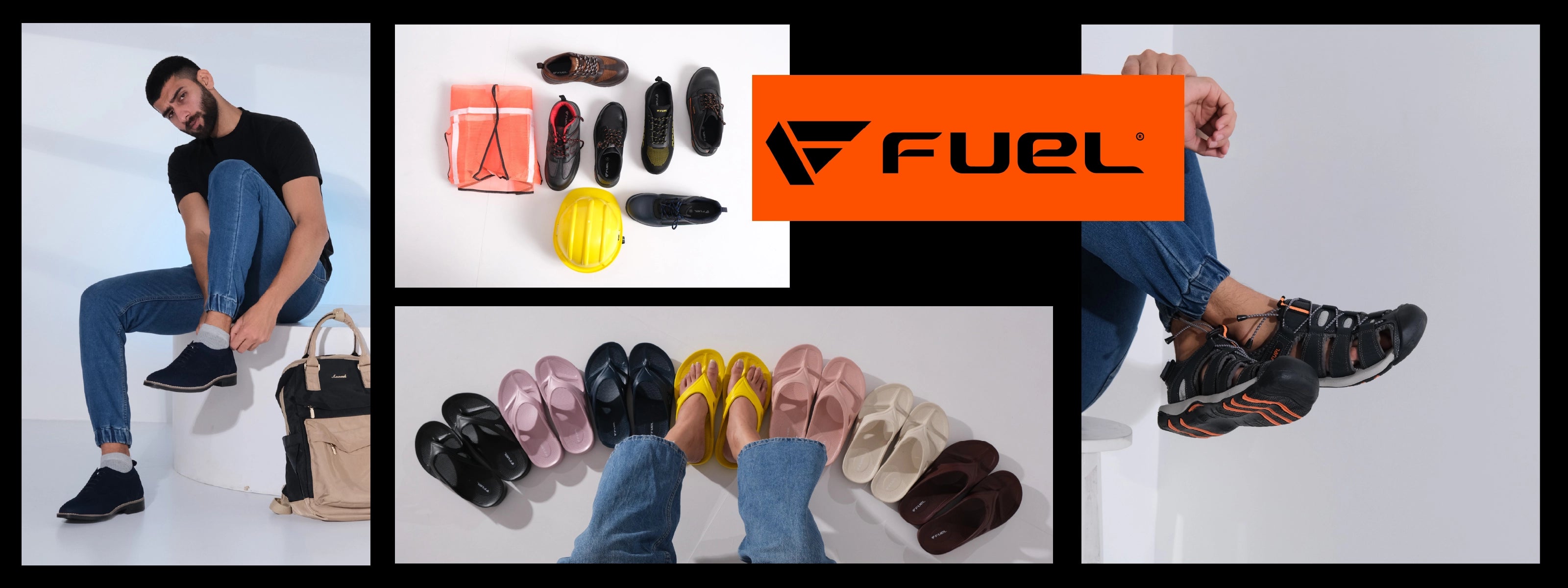 Fuel Shoes: Safety and Style, Complete Footwear for Every Step!