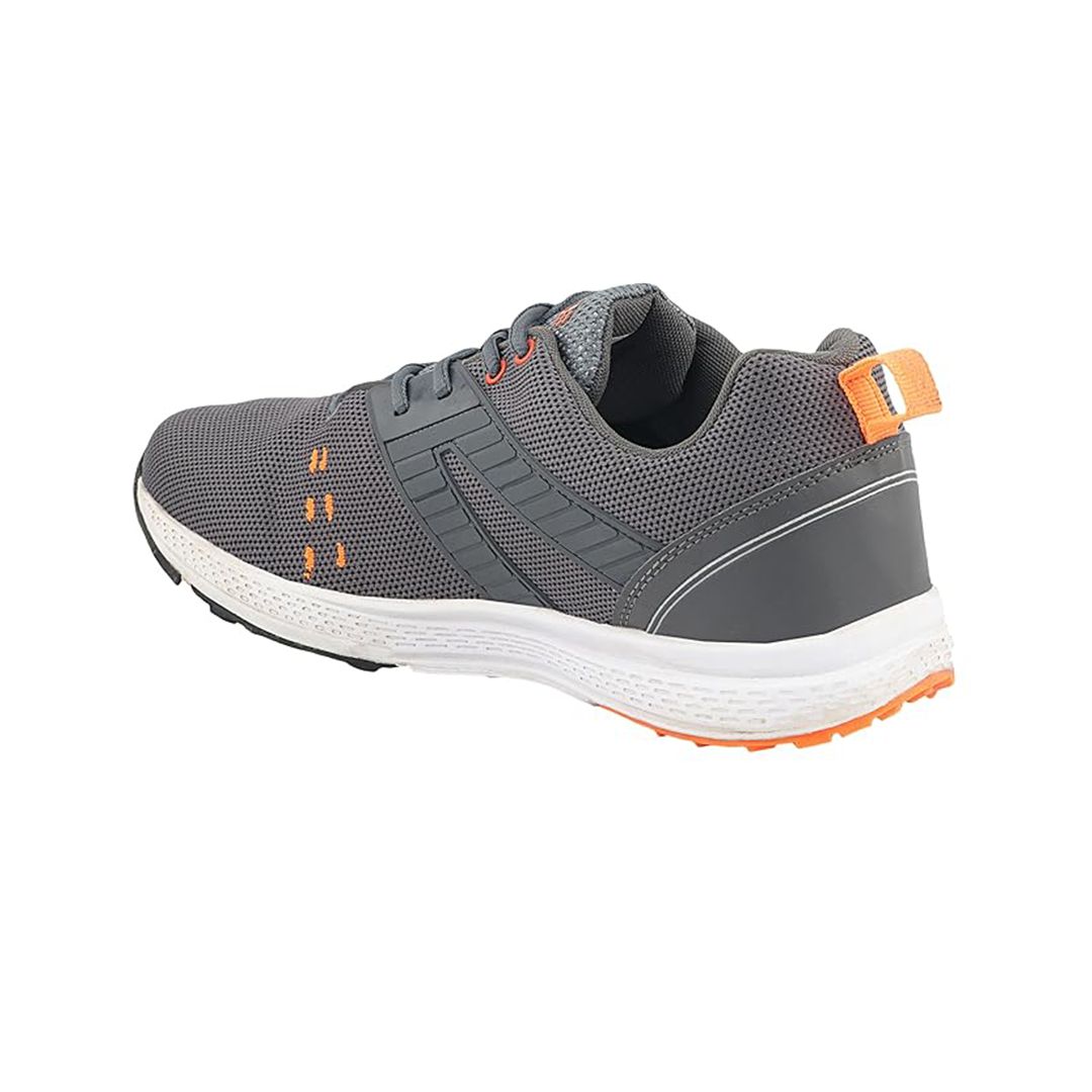 Fuel Crown Sport Shoes For Men's (GREY/ ORANGE)