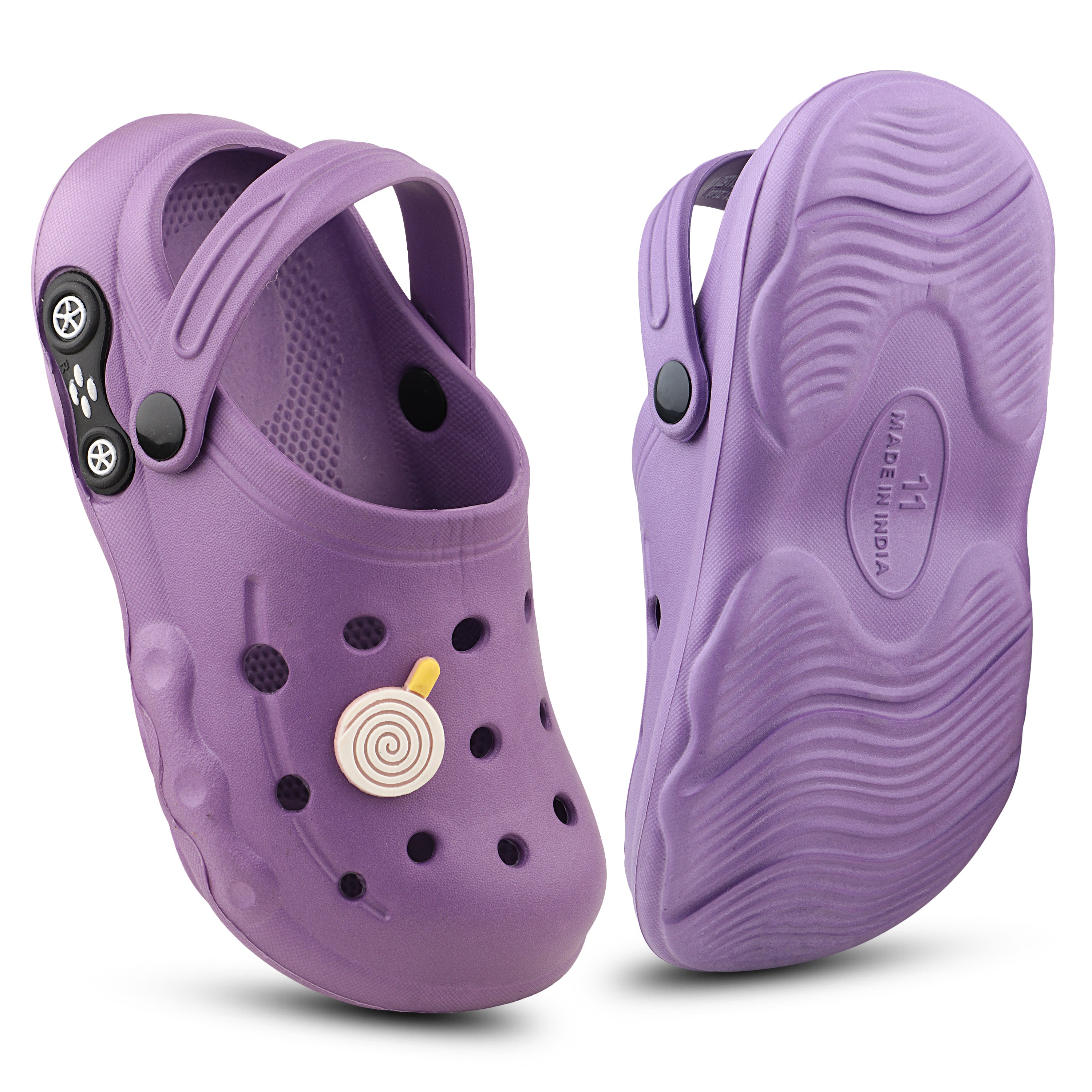 FUEL Breeze Dailywear Comfortable, Lightweight Anti Skid Clogs for Kids
