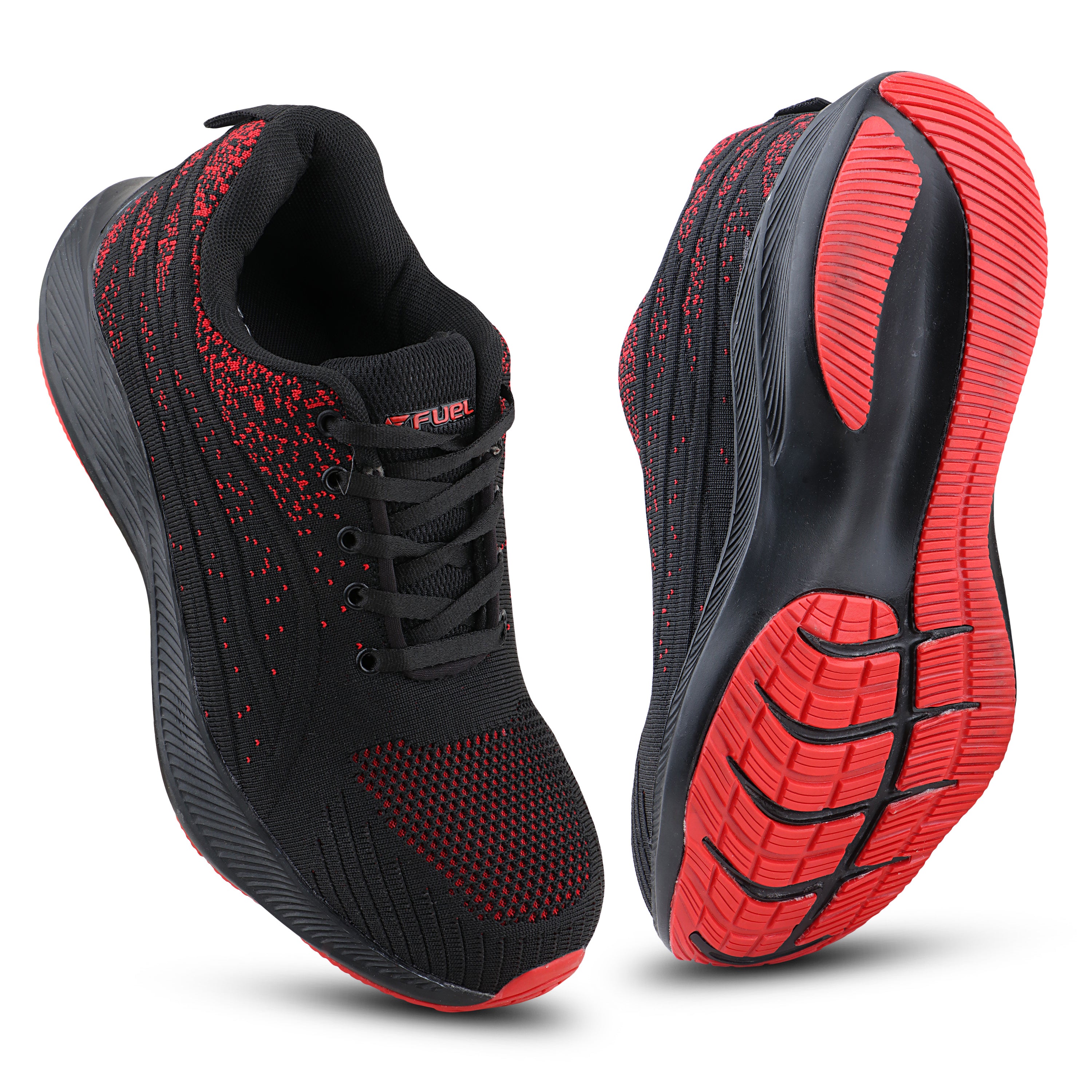 FUEL Trendy Safety Shoes in Strong Knitted Fabric, Metallic toe cap (200 J) Toe with EVA Sole