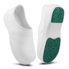 FUEL Oryon Safety Shoes for Men – Lightweight EVA Safety Footwear with Protective Toe, Comfortable Cushioned Footbed & Durable Sole for Industrial, Construction & Work Use, (White)
