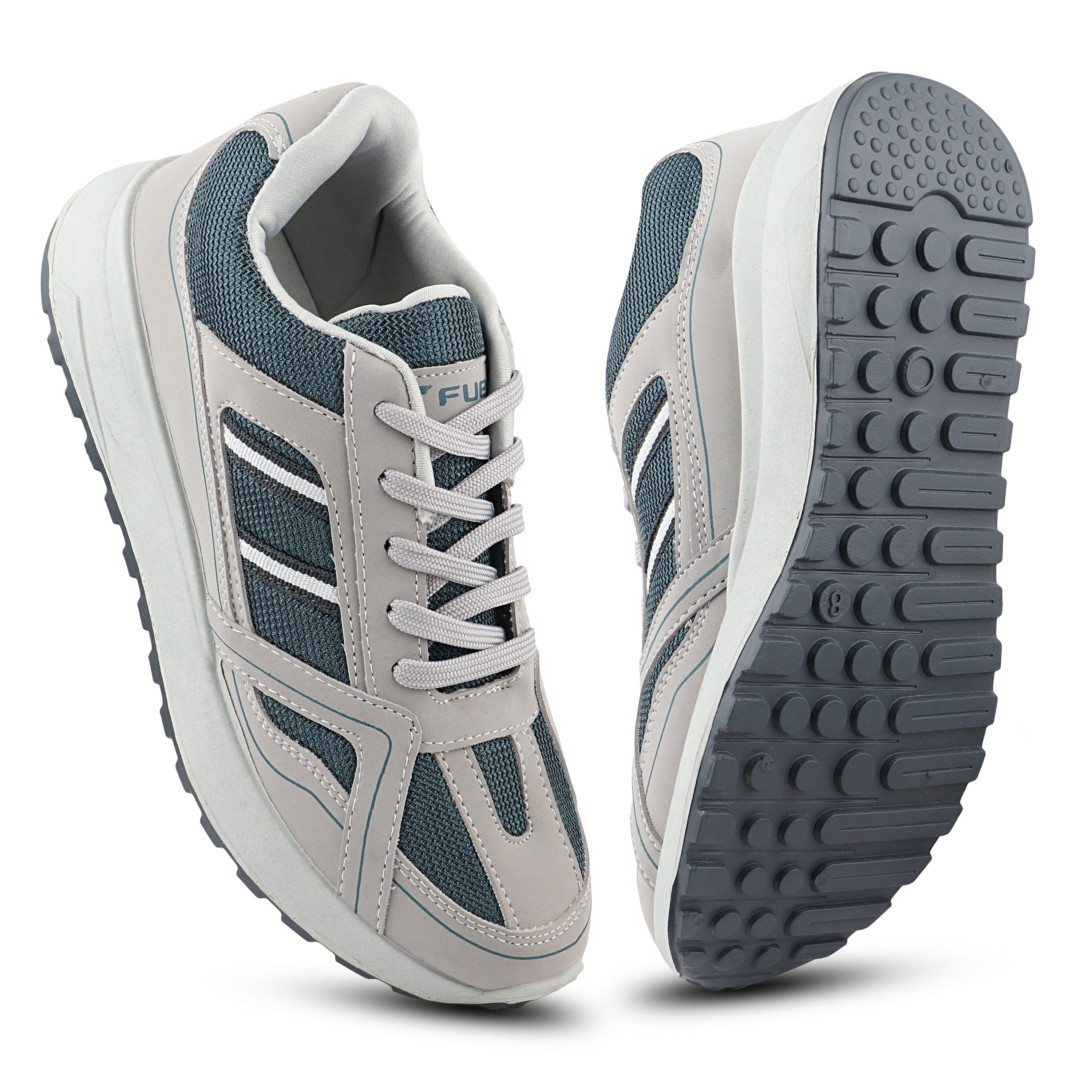 FUEL Stryker Lightweight & Durable with Stylish Corduroy Cushioned Comfort Durable PVC Sole for Men's (Ombre Blue)