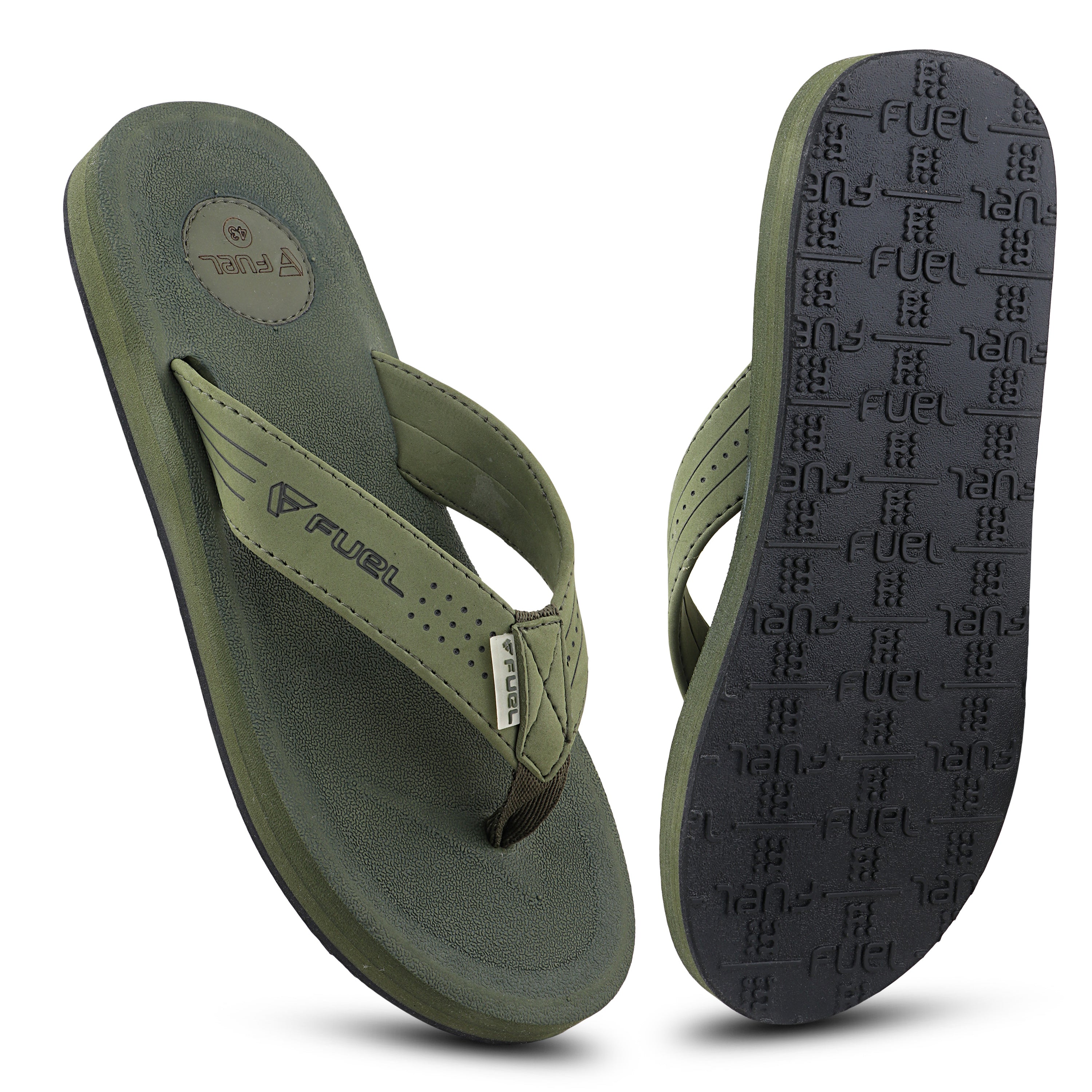 FUEL Men's Slippers, Flip Flops For Men (FMS-01)