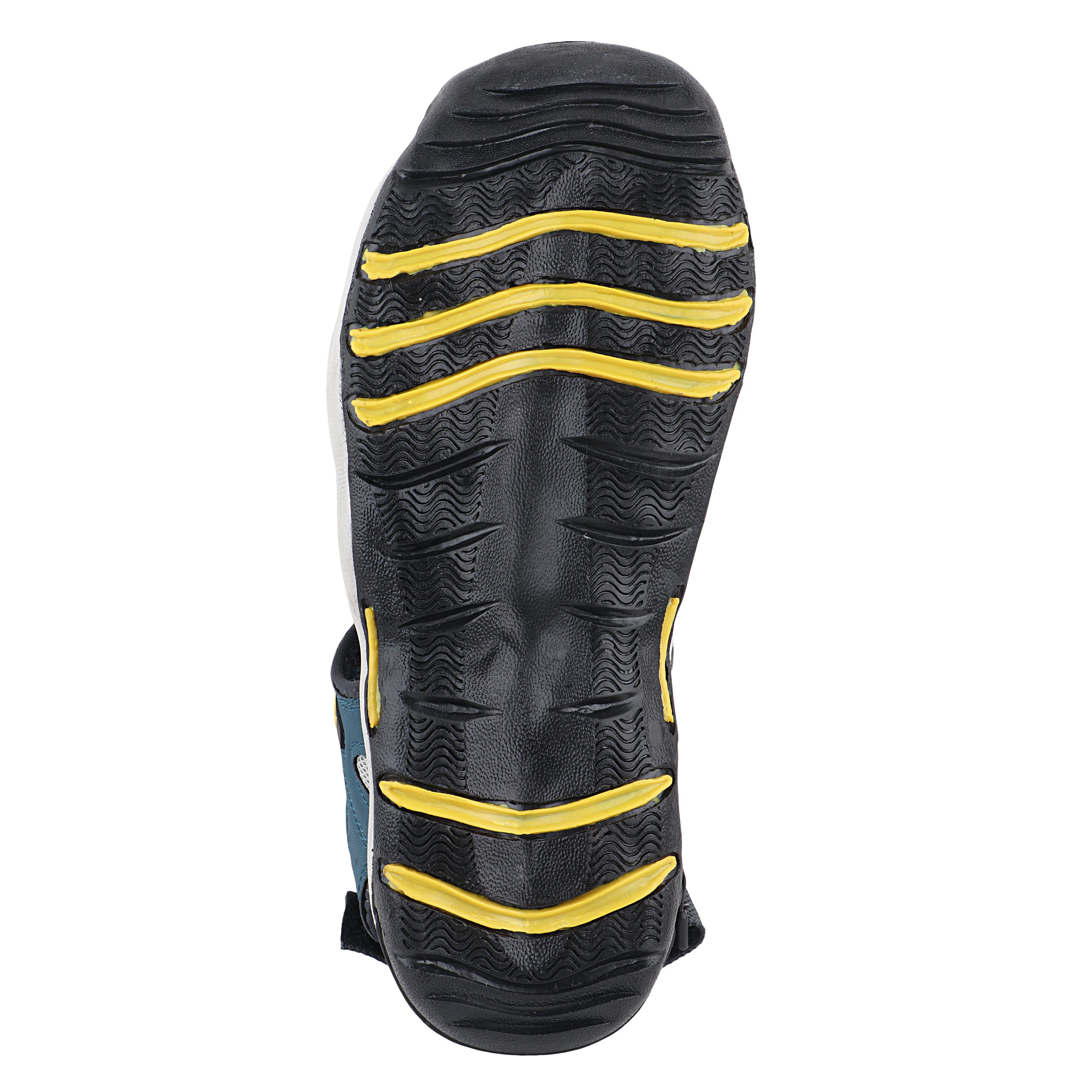 Fuel Soldier-11 Sandal For Men's (Navy/Yellow)