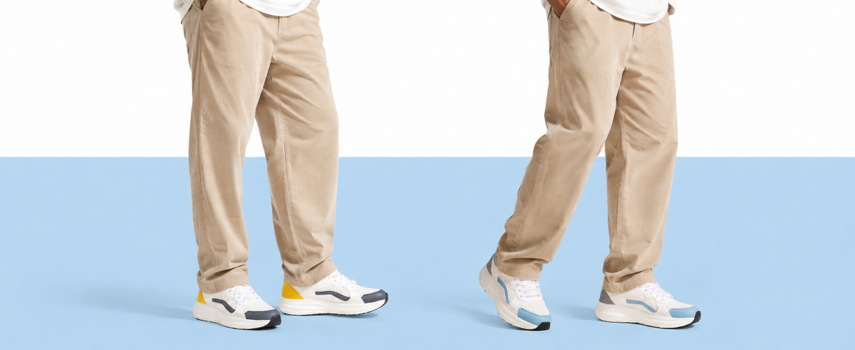 FUEL Nava-03 Comfortable & Light weight Trendy Sports Shoes for Men (White-yellow)