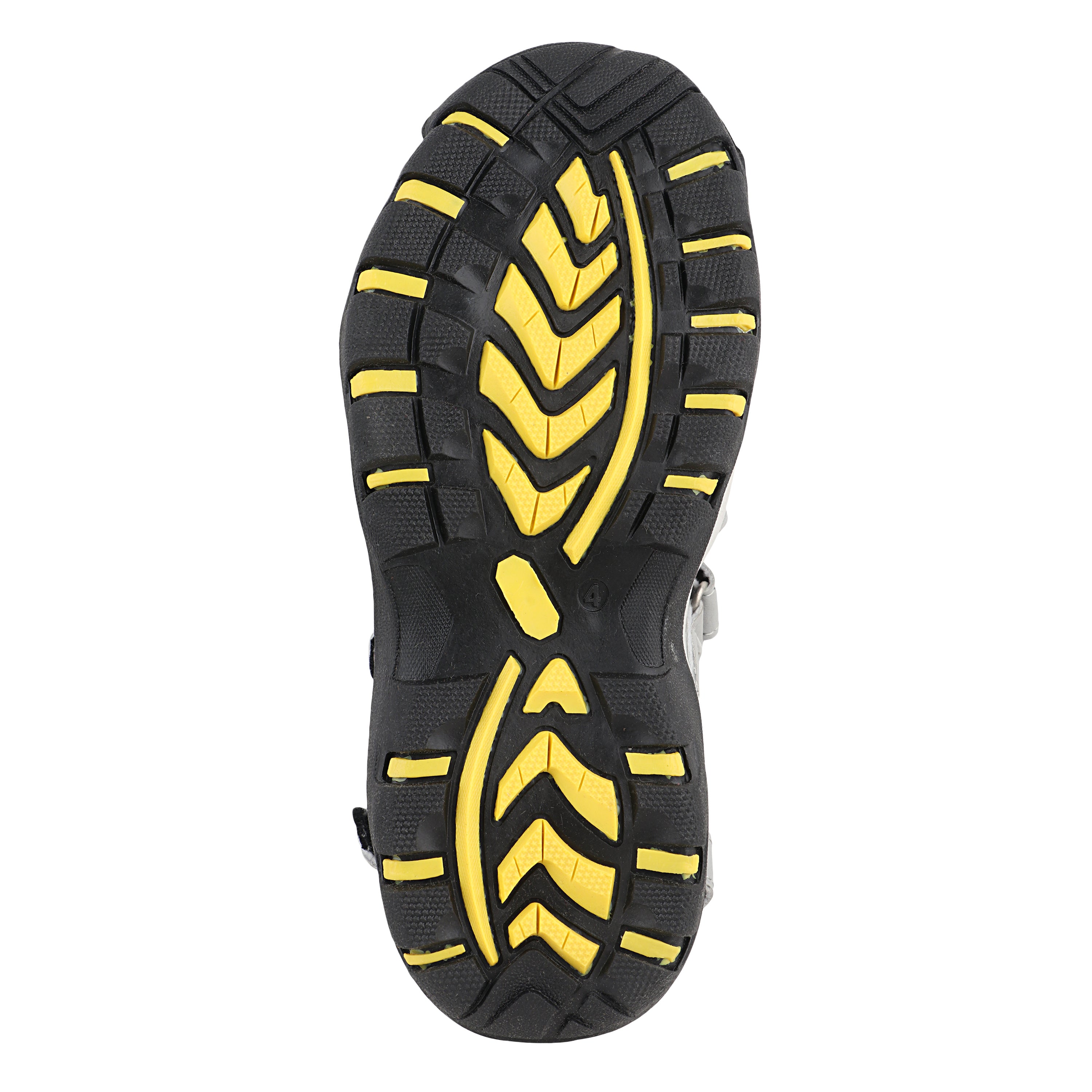 Fuel Luke Sandal For Boy's (Grey/Yellow)