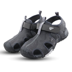 Fuel Soldier-12 Fisherman Sandals for Men (Grey)